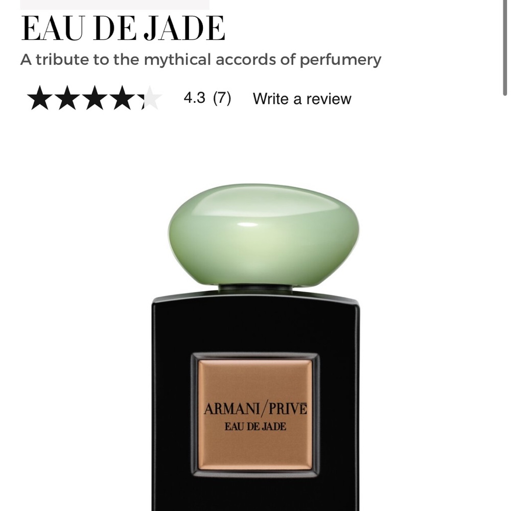 Armani Prive Eau de Jade